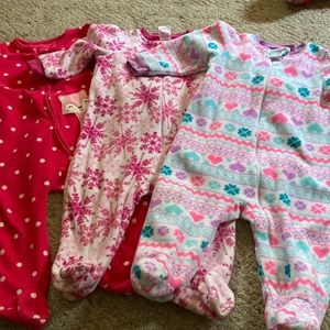 6-9 month girl sleepers